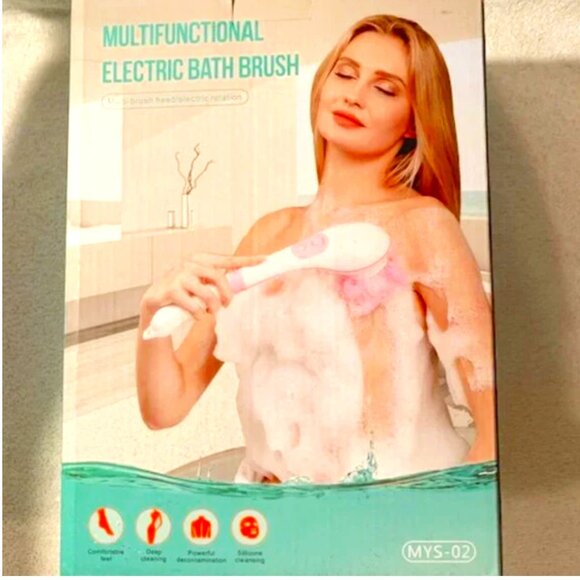 Multifunctional Electric Bath Brush. NWOT - Picture 1 of 3